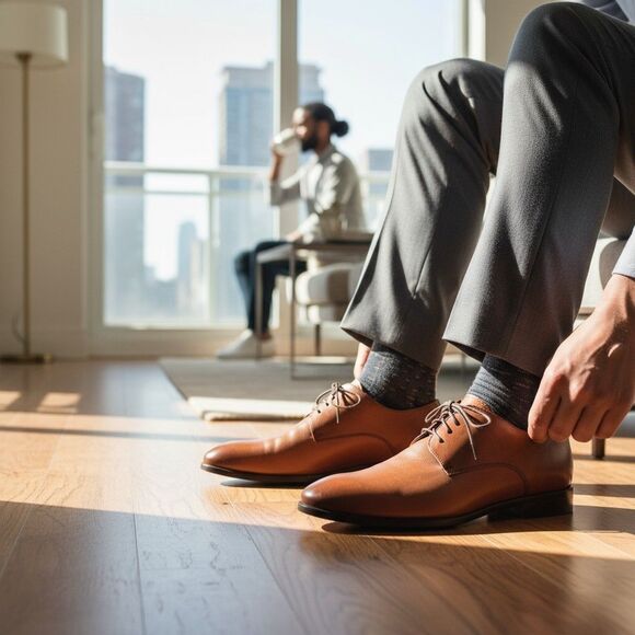 Aldo Mens Shoes Oxford US 11 | Cap Toe Brown - Picture 1 of 10